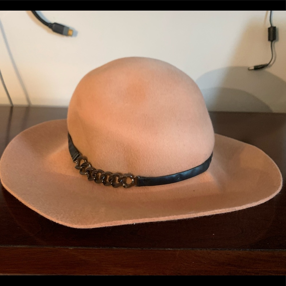 C.C Exclusives Brown Wool Hat